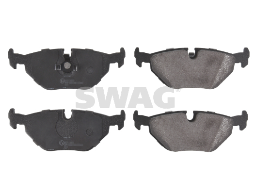 set placute frana,frana disc 20 91 6176 SWAG